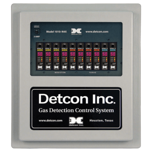 Detcon Gas Detection Control System, 1010-N4X